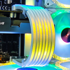 COOLMOON AL300 ARGB एलईडी पट्टी ues के साथ केबल ATX 24PIN/8PIN GPU Mainboard SyncDecorative argb लाइन एलईडी बोर्ड - Product Image 2