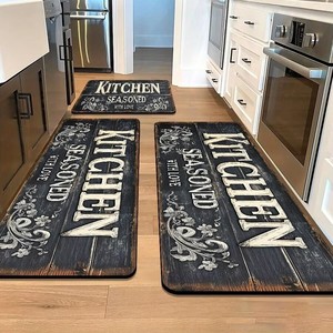 Nhà Sản Xuất Chuyên Nghiệp Của Hiện Đại Mềm <span class=keywords><strong>Polyester</strong></span> Nhà Bếp <span class=keywords><strong>Mat</strong></span> Có Thể Giặt <span class=keywords><strong>Non</strong></span>-<span class=keywords><strong>Slip</strong></span> Thảm Cho Nhà Bếp Sử Dụng - Product Image 3