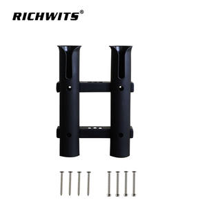 Support de canne à pêche détachable à deux trous Zhibo en deux parties, en plastique, pour bateau et yacht - Product Image 5