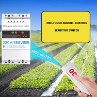 Interruptor de control remoto dual universal de 220V/380V, cuenta regresiva de 11KW, 1-999 segundos/minuto/hora, protección contra pérdida de fase, 10A, función máx.