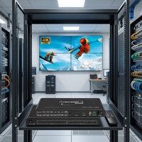 Multi-Screen-Controller mit Allen 4 Bildschirm-Splicing-Modi, 4K60 in 1080P Out, Engineering HDMI-Splicer, Video-Wall-Controller, FCC CE