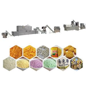 Fournisseur extrudé automatique de panko Équipement de fabrication de chapelure de pain panko Machine de fabrication de chapelure sans <span class=keywords><strong>gluten</strong></span> - Product Image 5