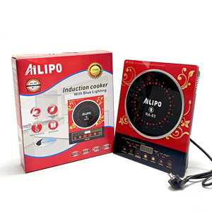 Fornello Elettrico a Induzione Digitale Multifunzione in Acciaio Inox da 3500W, Piastra in Vetro ad Alta Potenza con Riscaldamento a Infrarossi - Product Image 1