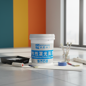 Revêtement architectural Wufushan, revêtement liquide acrylique, monocomposant, semi-brillant, revêtement pour bâtiments à pulvériser - Product Image 5