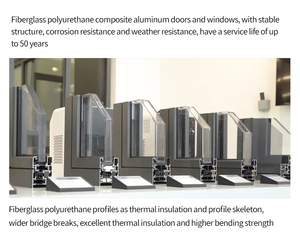 Puertas y Ventanas Corredizas <span class=keywords><strong>de</strong></span> Aleación <span class=keywords><strong>de</strong></span> Aluminio <span class=keywords><strong>de</strong></span> 2 Vías <span class=keywords><strong>de</strong></span> Alta Gama con Mosquitera para Casas en Guyana - Product Image 5
