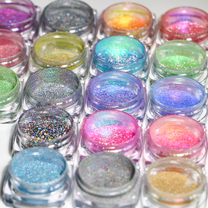 Cosmético Multicromo Pastel Duo Stacks Pearl Powder Chrome Pigmento para camaleón Pigmento Sombra de ojos - Product Image 1
