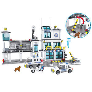 <span class=keywords><strong>2023</strong></span> nuovo assemblaggio di blocchi di costruzione giocattolo 1127 pezzi per bambini blocchi di costruzione stazione assemblare giocattolo - Product Image 2