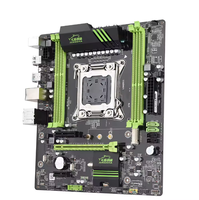 Motherboard Game X79 Dual Xeon E5 LGA2011 Prosesor Motherboard Dual Channel DDR3 64GB M.2 Harga Grosir