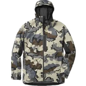 Chaqueta ligera personalizada para hombre, chaqueta de camuflaje transpirable para pesca y lluvia, impermeable para exteriores, chaqueta de caza