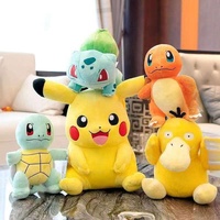 Peluche Pokémon 23 cm en gros, jouet en peluche doux, prix pour machine à griffes, cadeau Kawaii, OEM