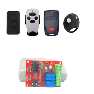 433.92mhz AVIDSEN Công tắc thu tự động <span class=keywords><strong>12V</strong></span> 24V 2 nút Mã cuộn Phạm vi 100m ABS Điều khiển từ xa cửa nhà để xe 2 kênh - Product Image 1