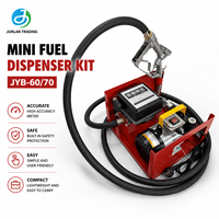 Pompe à huile métallique à haut débit 220/110 volts 60 L/min 550 W, pompe de transfert de carburant diesel électrique portable