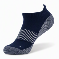 Chaussettes de compression en cuivre pour la course à pied, unisexe, épaisses, respirantes, tricotées, pour le golf, le tennis, le travail, le marathon