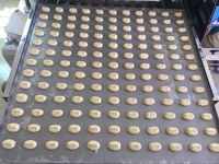 Machine automatique de fabrication de biscuits de fortune Petite machine de dépôt de biscuits à bas prix
