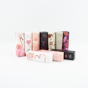 Cajas de Lápiz Labial Personalizadas, Rectangulares, de Papel Rígido, para Empaque de Cosméticos, con Impresión UV y a Cuatro Colores, Diseño Moderno y Elegante - Product Image 3