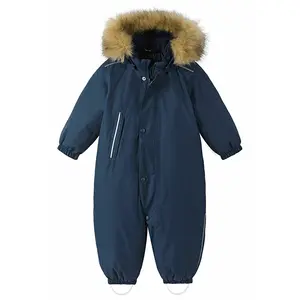 Custom Winter Snow Clothes Baby One Piece Snow Suits Children Outdoor Overall Waterproof Boy Kids Snow Suit