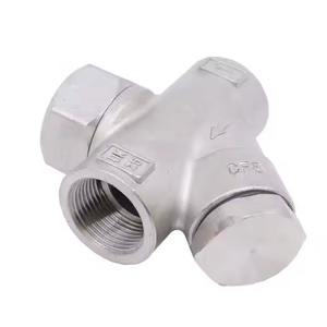 304 Roestvrijstalen Afvoerklep Met Schroefdraad Van Het Type Stoomval Y-Vormige Thermische Stoomval - Product Image 1