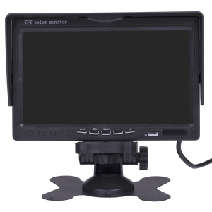 หน้าจอ TFT LCD HD ขนาด 7 นิ้ว 12v 24v สำหรับเครื่องเล่นทีวี กระจกมองหลัง พร้อมโลโก้แบบซิลค์ สั่งทำได้ สำหรับรถบรรทุก รถบัส - Product Image 2