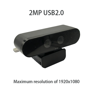 2MP 1080P USB2.0 กล้องส่องทางไกลแบบสองตา โมดูลกล้อง OV2735 เซ็นเซอร์ 1/2.7 นิ้วเซ็นเซอร์ซีมอส 95 °   มุมมองกว้างสำหรับการจดจำใบหน้า - Product Image 2