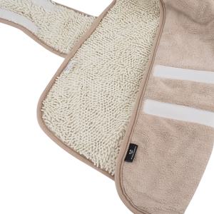 पेप्पी बुडी कुत्ते सुखाने कोट माइक्रोफाइबर तेजी से सुखाने सुपर पानी के अवशोषण कुत्ते स्नान के साथ हुड मोटी ड्रेसिंग गाउन - Product Image 3