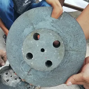 Placa de argamassa de mullite refratária especial para forno de cimento KERUI, bloco de bloco pré-moldado de molibdênio monolítico fundido refratário