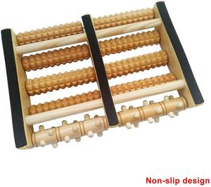 Herramientas de masaje para terapia de madera, rodillo de madera, masajeador de pies, alta calidad, OEM - Product Image 5