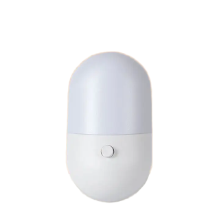 Modern ABS <b>LED</b> Battery Powered Warm White <b>Night</b> <b>Light</b> Egg Flashlight Capsule Shape Mini Size for Living Room Use Gift Idea - Product Image 1