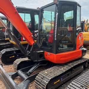 Mini-excavatrice d'occasion japonaise KX165 KX163, 5 tonnes, 6 tonnes, machine de terrassement avec EPA pour la ferme - Product Image 1
