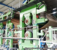 Máquina de fabricación de papel corrugado, equipo automatizado de fabricación de papel para embalaje de cartón, 30-35t/D, al por mayor