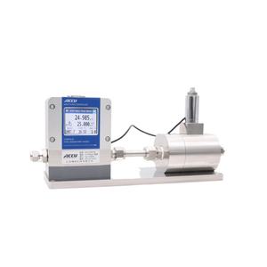 מד זרימת מסה קוריאוליס חדש ACCU עם צג LCD בעל שטח משתנה, תומך במדידת גז או אוויר לפי דרישות יצרן (OEM), דיוק של +/-0.5%, 40 גרם/שעה~1000 קילוגרם/שעה - Product Image 4