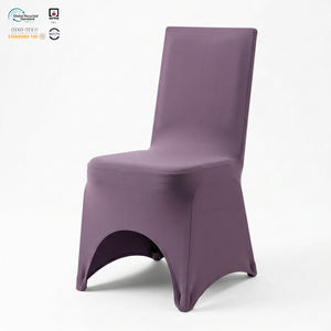 Funda Protectora para Silla de Spandex Roja, Ecológica, Reutilizable, Ajustable y Elástica para Sillas de Boda, Sillas de Hotel y Salones de Banquetes - Product Image 1