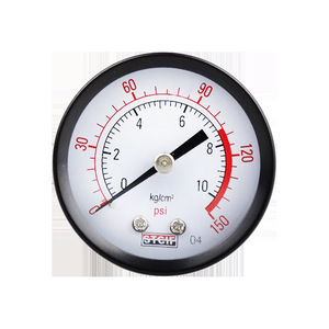 เกจวัดแรงดันแบบอนาล็อก Stcip Y-50Z 0-150 Psi สำหรับน้ำ น้ำมัน และอากาศ - Product Image 1