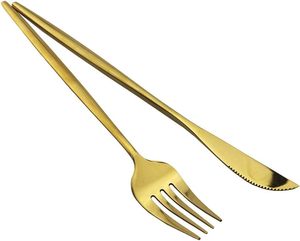 Wholesale Eco-Friendly Modern Design Stainless Steel Flatware Sets with <b>Mirror</b> Polish <b>Plastic</b> Handles for Business Gifts - Product Image 5