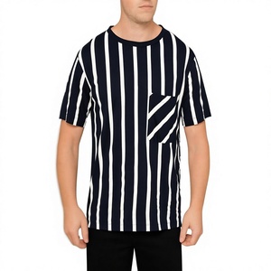 Wholesale 100% Cotton Breathable Eco-Friendly 180g Short Sleeve Casual T-Shirt O-Neck Men's American Size Customizable Blue SOEM - Product Image 1
