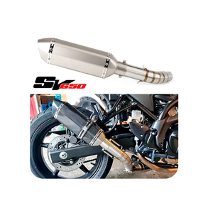 ท่อไอเสียแบบสวมสำหรับรถมอเตอร์ไซค์ SUZUKI SV650 <span class=keywords><strong>SV650X</strong></span> ปี 2016-2021 ท่อไอเสียเพิ่มประสิทธิภาพสำหรับรถมอเตอร์ไซค์ - Product Image 1
