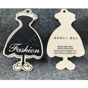 Compre Productos Chinos: Etiquetas Colgantes de Cartón Plástico Comercial para <span class=keywords><strong>Ropa</strong></span> - Product Image 2