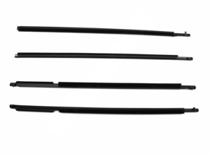 طقم شريط مانع للتسرب (ويذريستريب) جديد لقوالب حزام الأبواب الأمامية والخلفية لتويوتا كورولا فيلدر 2006-2012، أرقام القطع 75720-12800 75710-12800 75740-12410 75730-12320 - Product Image 2