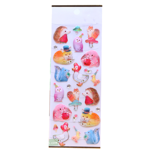 Adesivi decorativi personalizzati a forma di <span class=keywords><strong>cuore</strong></span> fogli adesivi gonfi per la vendita di bambini - Product Image 5