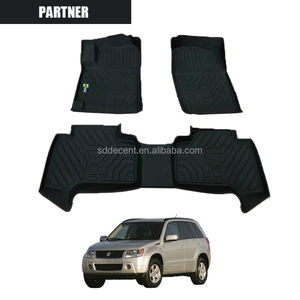 Alfombrillas Antideslizantes para Automóvil, Alfombrillas de Goma TPE 3D Duraderas para <span class=keywords><strong>GRAND</strong></span> <span class=keywords><strong>VITARA</strong></span> <span class=keywords><strong>2011</strong></span> - Product Image 1