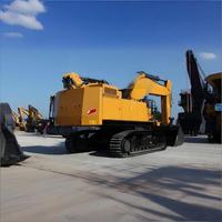 Grande Excavatrice de 95 Tonnes, Excavatrice Hydraulique de Grande Taille avec Vitesse de Rotation Supérieure, en Bon État, à Vendre