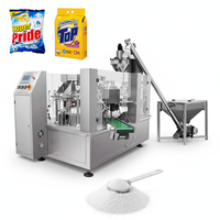 Machine d'emballage automatique de poudre, remplisseuse à vis sans fin pour sachets préformés, machine de remplissage et de scellage Doypack pour farine et épices, CE OEM