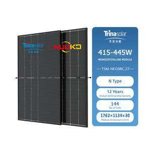 <span class=keywords><strong>Trina</strong></span>-Paneles solares negros TOPCon 425W-450W, 430W, 435W, 440W, 445W, 450W, W, bifacial, almacén europeo - Product Image 1