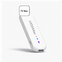 Décodeur H96Max M20 S905L3 2 Go/16 Go Android TV Box avec prise en charge 4K, sans fil et télécommande vocale