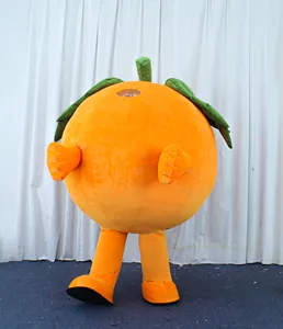 वयस्क के लिए inflatable नारंगी कॉस्टयूम फल शुभंकर कॉस्टयूम cosplay