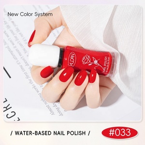 Vernis à ongles pelable à base d'eau KUDAN, indispensable au quotidien, nuances de rouge bordeaux riches, non toxique, certifié cosmétique UE, vente en gros - Product Image 4