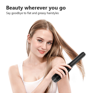 เครื่องหนีบผมไร้สายสีดำแบบพกพาขนาดเล็ก รุ่นใหม่ ขายส่ง - Product Image 2