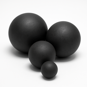 Bolas de Molienda de Acero Forjado o Hierro Fundido con Alto Contenido de Cromo de 25 mm, 40 mm, 90 mm, 125 mm para Molino de Bolas SAG, Mina de Cobre, 62-64 Hrc - Product Image 1