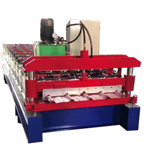 Single Layer Metal Roof Sheeting Roll Forming Machine Highway Guardrail Roll Forming Machine for <b>Tile</b> Making - Product Image 1