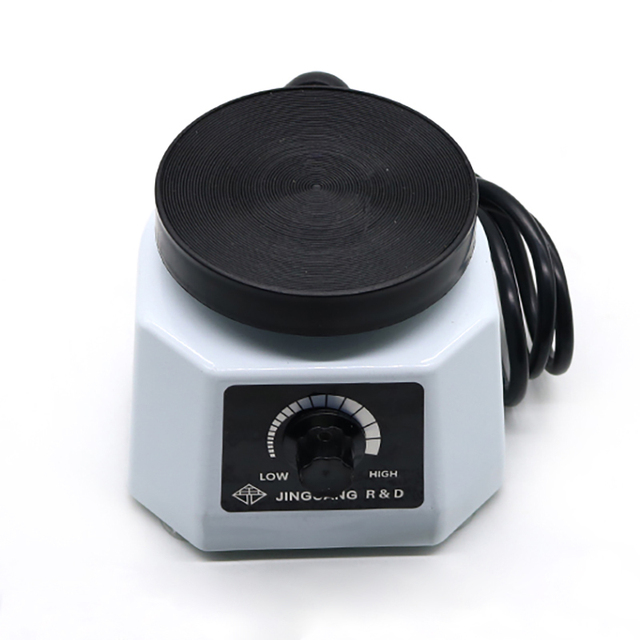 Dental Lab Vibration Machine Gypsum Plaster Vibrating 4" Round Table Vibrator