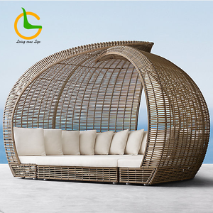 Lit <span class=keywords><strong>de</strong></span> jour <span class=keywords><strong>en</strong></span> rotin <span class=keywords><strong>plastique</strong></span> PE tout temps Extérieur <span class=keywords><strong>Jardin</strong></span> Patio Lit <span class=keywords><strong>de</strong></span> soleil <span class=keywords><strong>en</strong></span> osier Chaises longues et chaises longues Chaises longues <span class=keywords><strong>en</strong></span> <span class=keywords><strong>plastique</strong></span> - Product Image 2